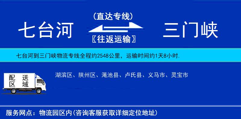 七臺(tái)河到三門峽物流專線