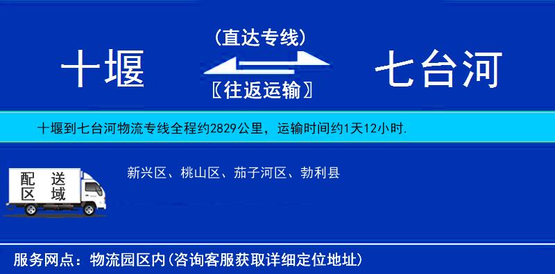 十堰到七臺河物流專線